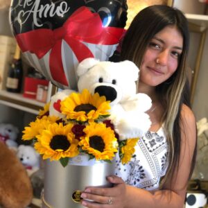 Peluche Con girasoles