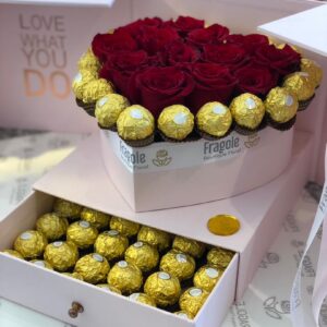 Caja de Rosas Fragole Grace