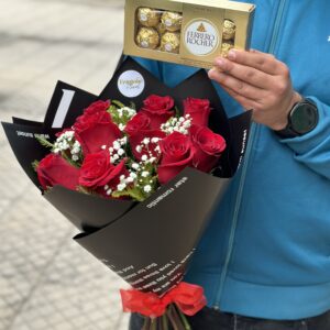 Ramo y Chocolate Ferrero
